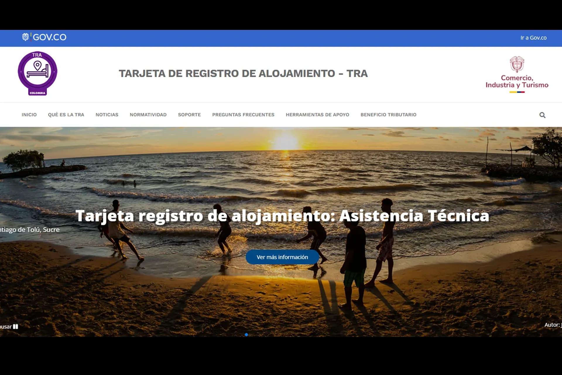 qué es la tarjeta de registro de alojamiento TRA?